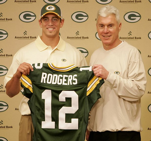 Ted Thompson & Aaron Rodgers
