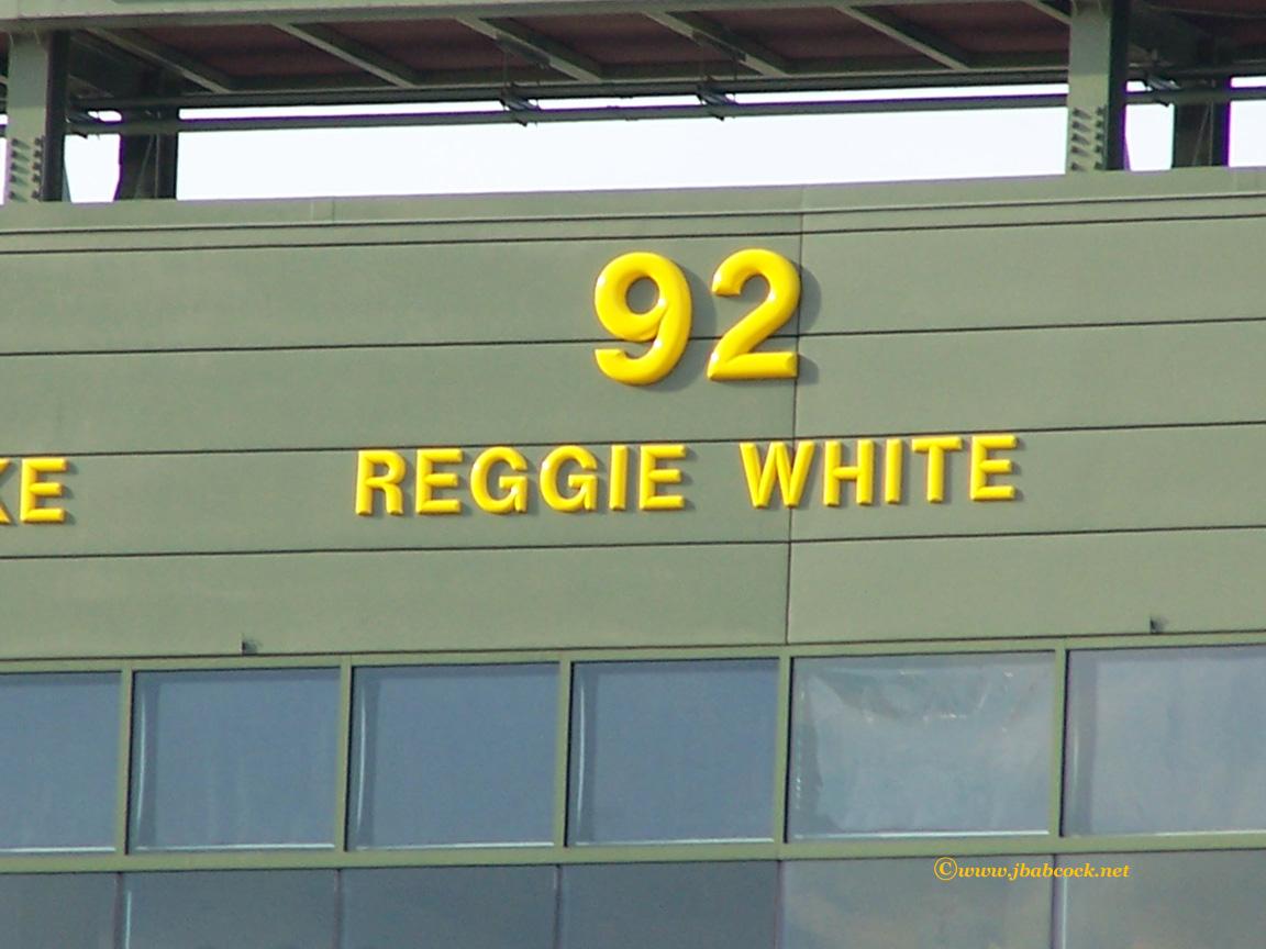 Retiring Reggie White's 92