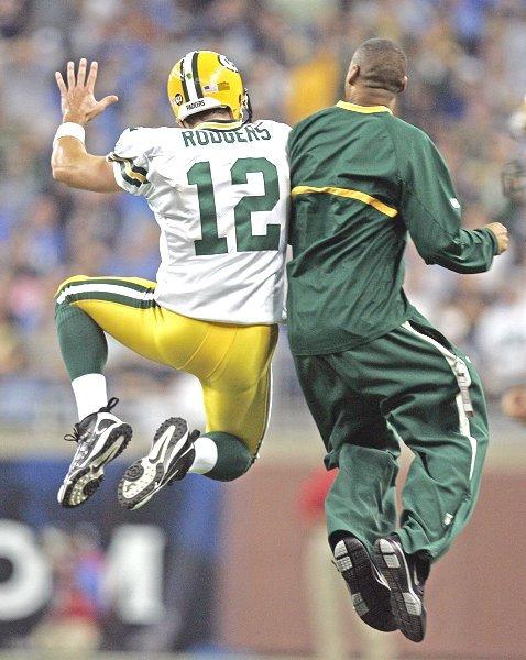Aaron Rodgers & Ruvell Martin