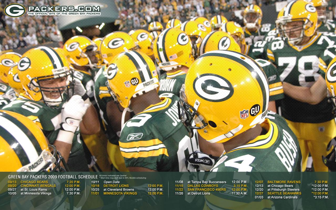 2009 Green Bay Packers Schedule