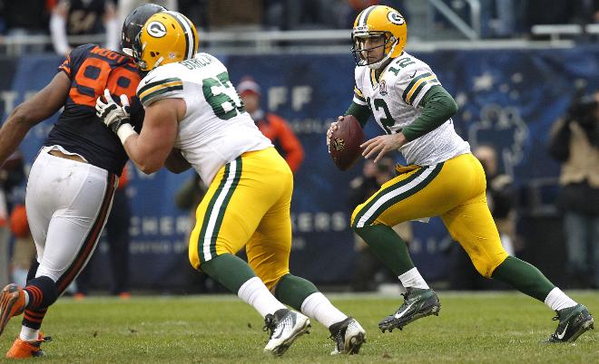 Aaron Rodgers & Don Barclay