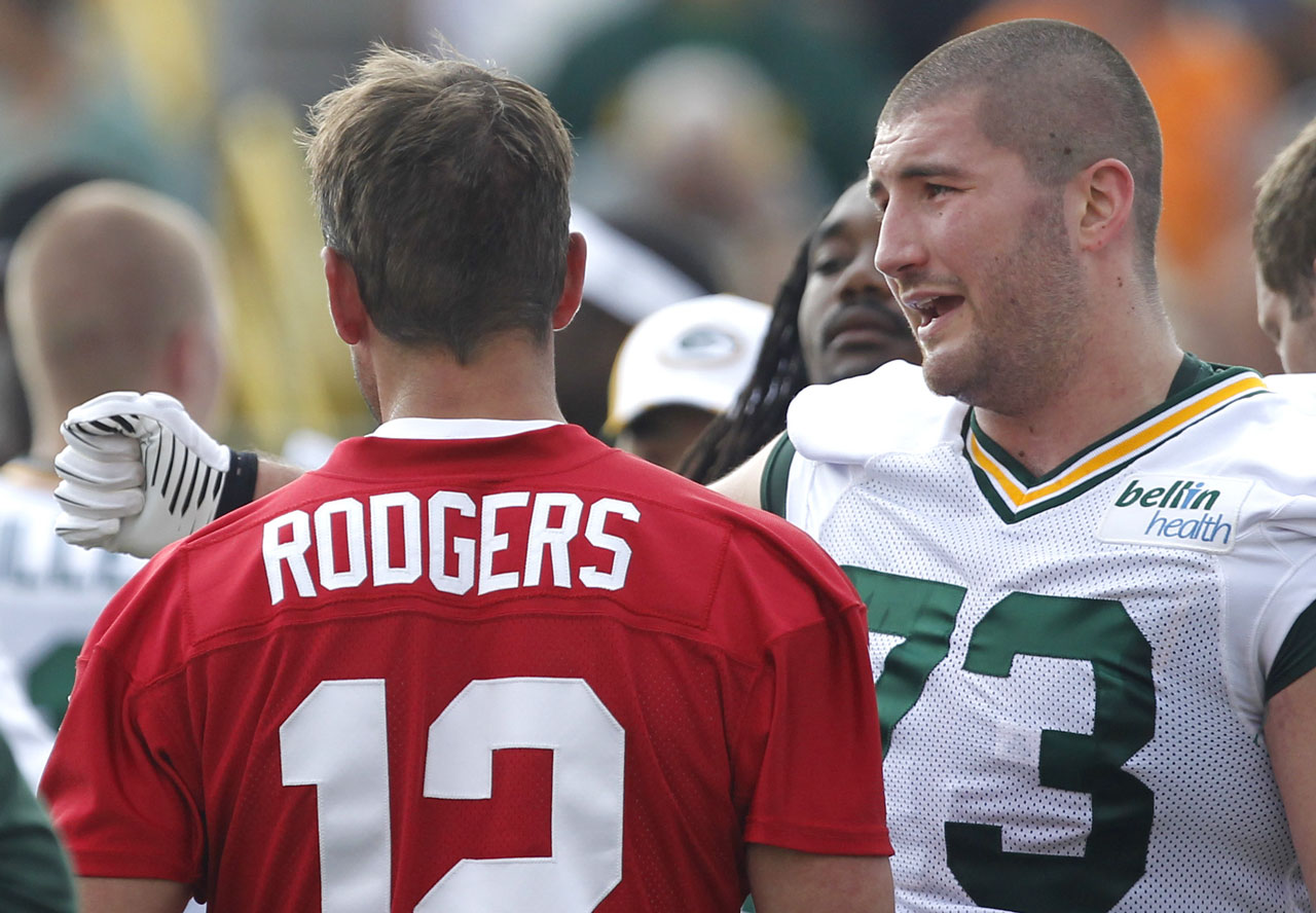 Aaron Rodgers & JC Tretter